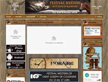 Tablet Screenshot of festivalstlouis.ca